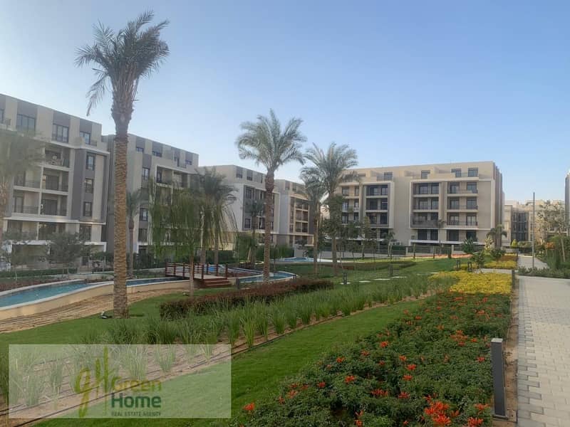 أقل من سعر السوق | استوديو كاملة التشطيب مع تكييفات وجاردن  بمساحة 62 م² 0