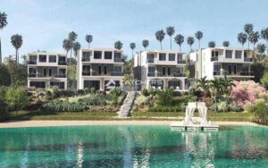 5,325,000 ج.م فرصه مميززه شاليه للبيع في مشروع شورز بالساحل الشمالي – أحدث مشروعات شركة العمار – إطلالة بحر وحمام سباحة (تقسيط)