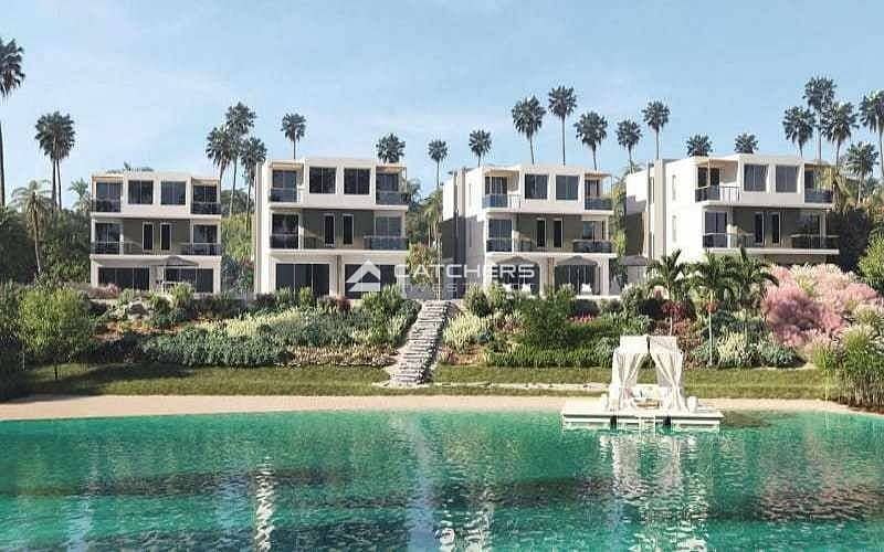 فرصه مميززه شاليه للبيع في مشروع شورز بالساحل الشمالي – أحدث مشروعات شركة العمار – إطلالة بحر وحمام سباحة (تقسيط) 0