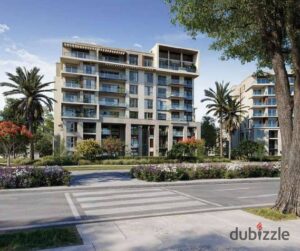 8,729,000 ج.م شقه 2 غرفه للبيع فيو مميز باقل سعر بقسط على 8 سنين في قلب التجمع الخامس