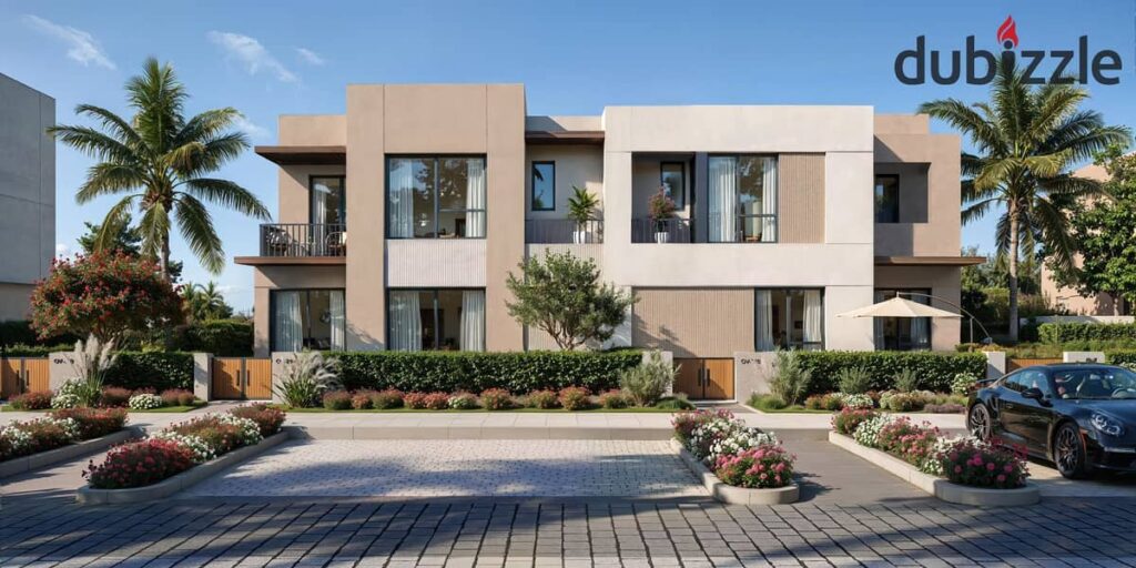 فيلا 213م للبيع في كمبوند او ويست اكتوبر سعر افتتاحي 10 سنين تقسيط مرحله او فيوز علي طريق الواحات دايريكت  بمقدم 5% 0