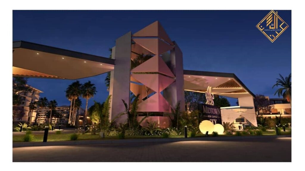 شقه للبيع بكمبوند ميدتاون فى منطقه أر7 بالعاصمة الادارية 0