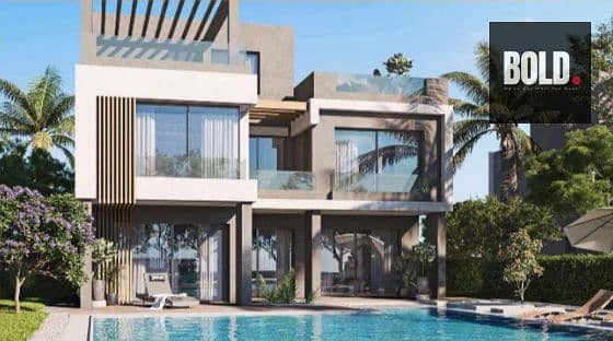 فيلا Z لقطه للبيع 320 متر في موقع مميز | باديا بالم هيلز - Badya Palm Hills 0