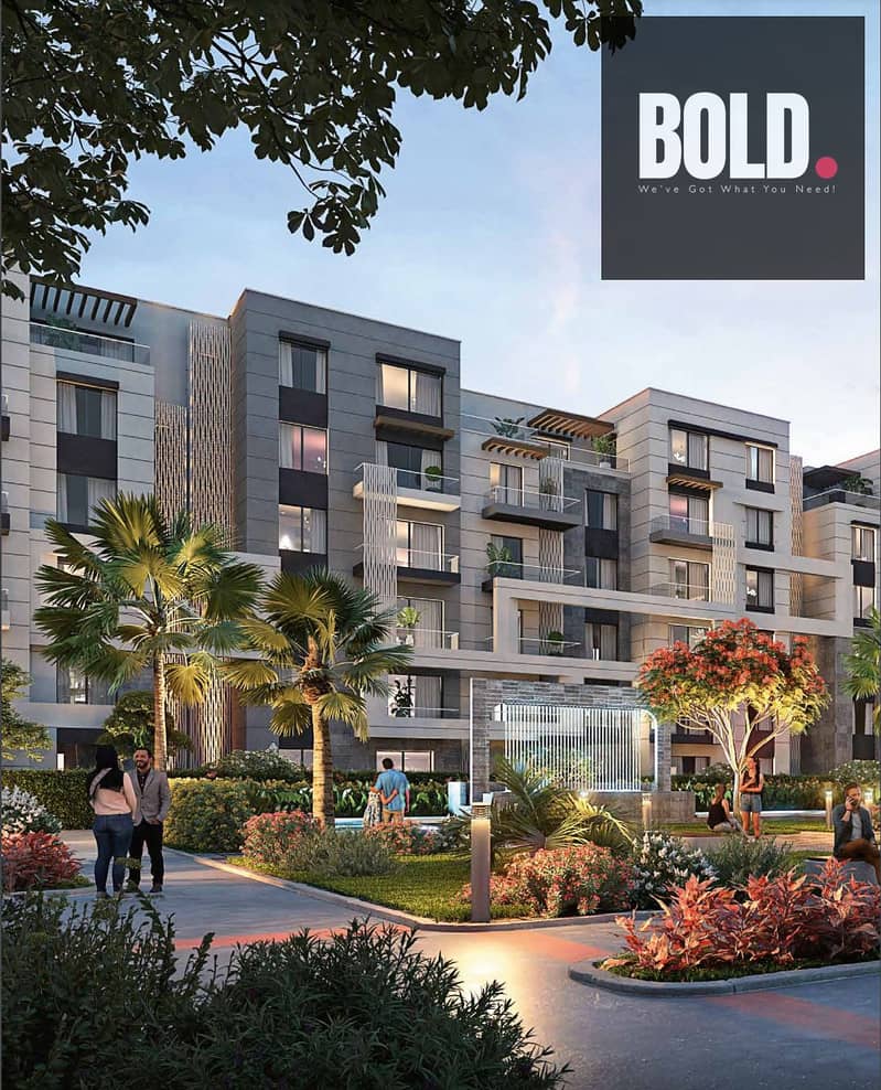 أقل سعر لشقة غرفتين نوم كاملة التشطيب في باديا بالم هيلز، مدينة 6 أكتوبر Lowest Price for a Fully Finished 2-Bedroom in Badya palm hills in 6 october 0