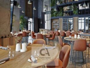 279,500 ج.م مطعم و كافيه ارضي واجهة 262م على شارع التسعين الشمالى – التجمع الخامس