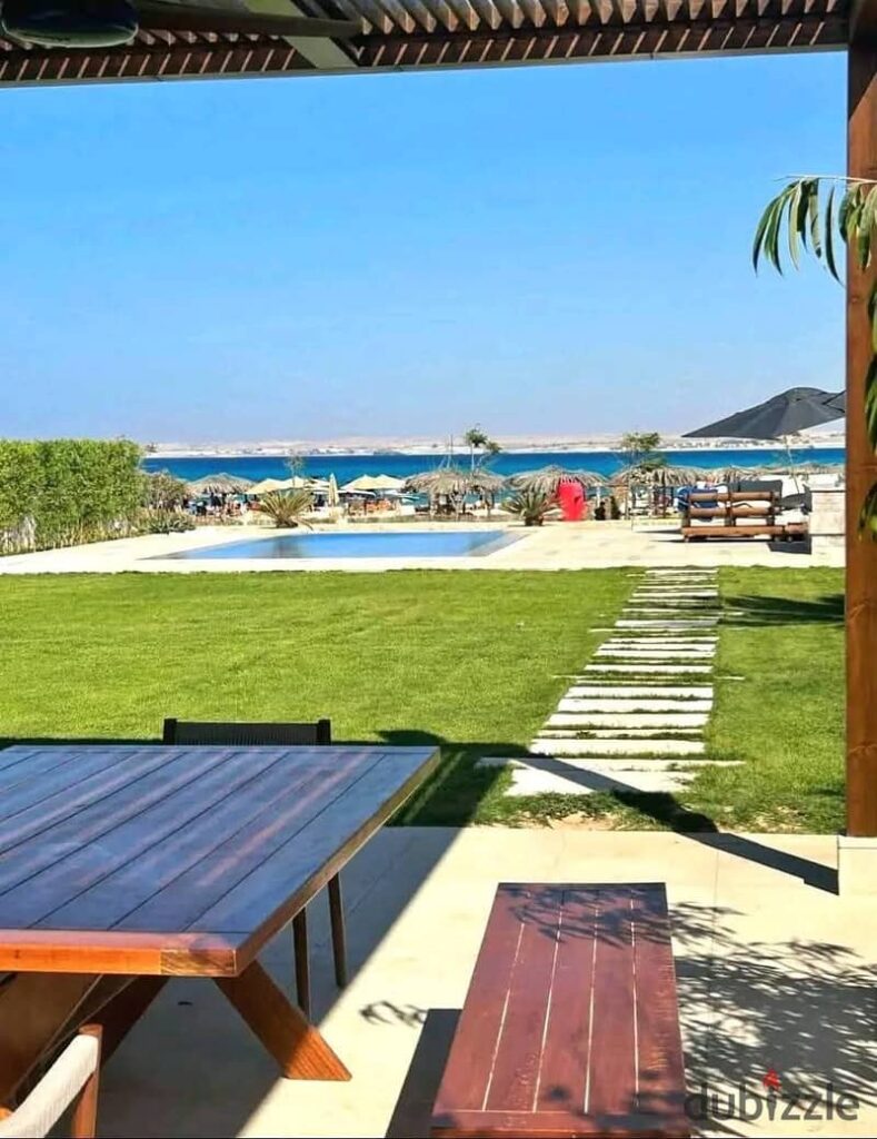 بفيو كامل علي البحر في السخنه فيلا بالتقسيط علي اطول فتره سداد متشطبه 0