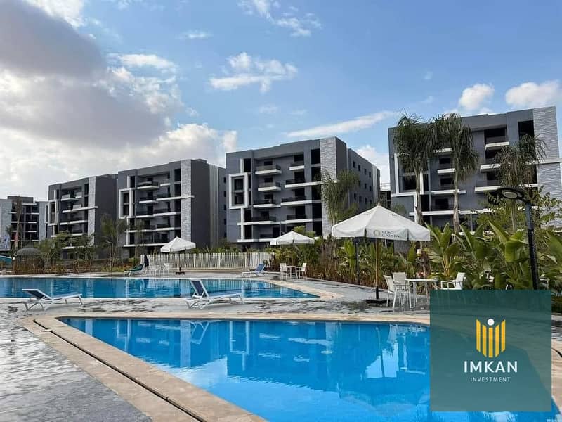 بنتهاوس للبيع استلام فورى فى جاردن و حمام سباحة فى كمبوند صن كابيتال 6 أكتوبر قريب من المتحف الكبير 0