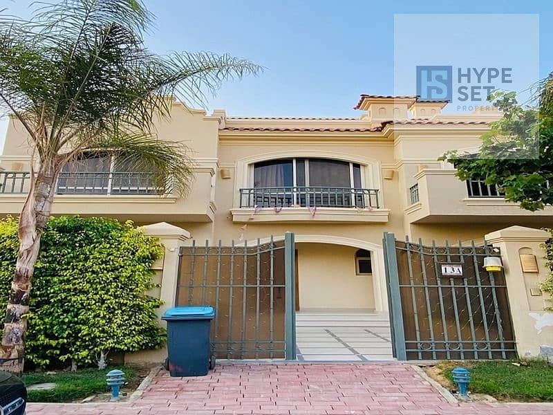 فيلا تاون هاوس ميدل للبيع في كمبوند لافيستا باتيو جايد |  La Vista Patio jade | القاهرة الجديدة | العاصمة الادارية | بجوار لافيستا سيتي La Vista city 0