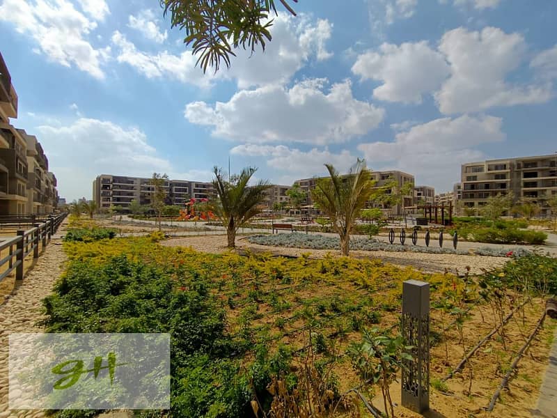 ارخص شقه 255 م فى الكمبوند - بالم هيلز نيو كايرو - موقع مميز - استلام فورى 0