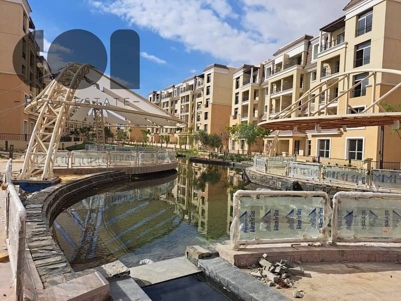 شقة لقطة للبيع في كمبوند سراي S2 بمساحة 164م، تشطيب راقٍ، فيو مفتوح، جاهزة للاستلام الفوري، قريبة من الخدمات والأمن ، وموقع داخلي مميز داخل الكمبوند. 0