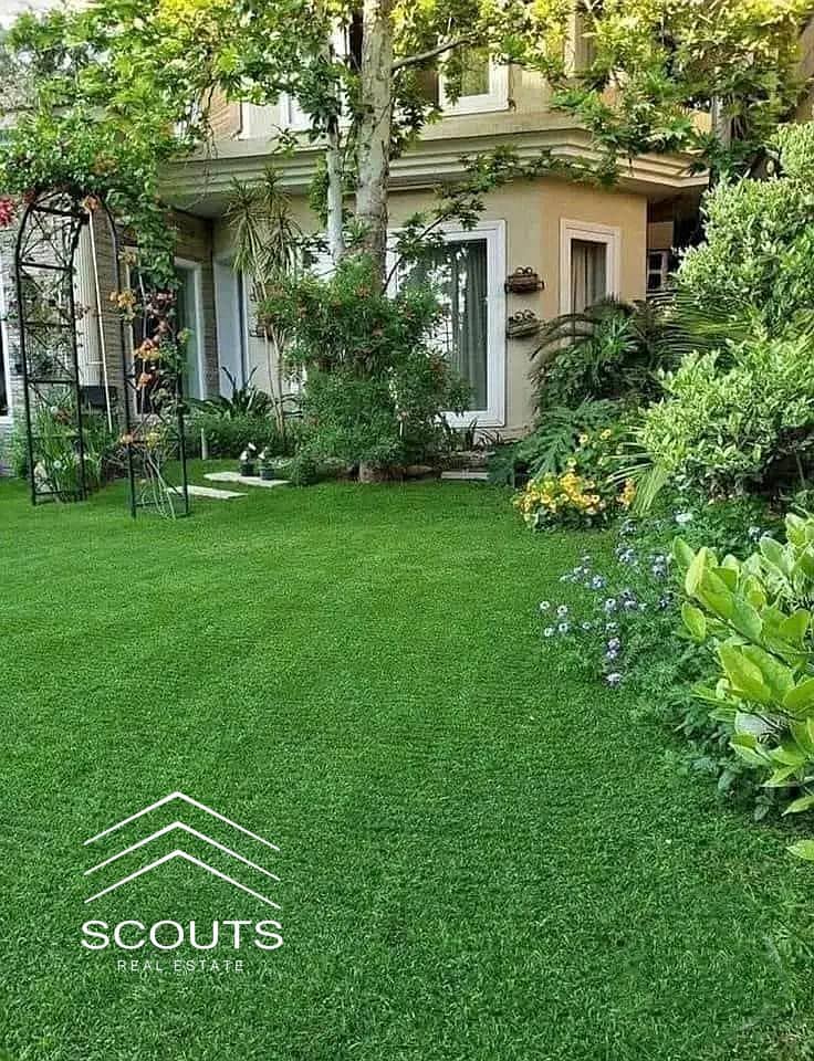 بخصم 50% اس فيلا للبيع في القاهرة الجديدة New Cairo فيو رائع على اللاند سكيب بجوار مدينتي madinaty بالقرب من التجمع الخامس Fifth Settlement 0