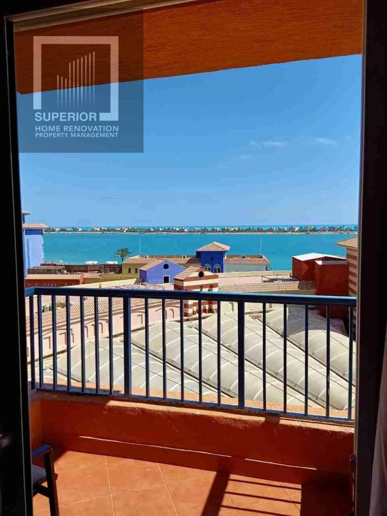 شاليه بورتو مارينا العلمين للبيع فرش مودرن تشطيب هاي لوكس 0