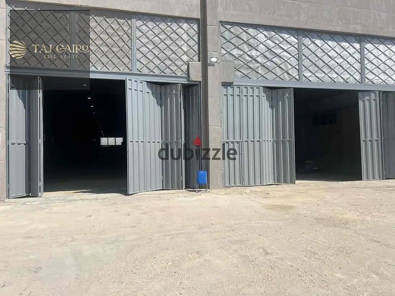 قطعه ارض تخصيص مخازن غذائية للبيع بافضل موقع بالعاشر من رمضان 0