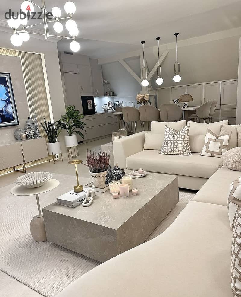 هتستلم فوري شقة 136 متر متشطبة بالكامل سوبر لوكس ب 3 مليون لوكيشن مميز ف العاصمة الادارية الجديدة كمبوند المقصد new capital city maqsed فيو بحري مفتوح 0