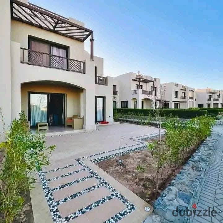 شالية 118م + 66م تراس للبيع في قرية مكادي هايتس Makadi Heights 0