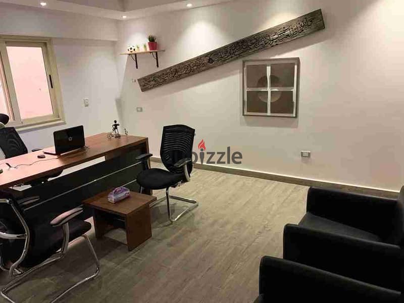 شقه للايجار إداري او سكني متفرع من محي الدين أبو العز 0