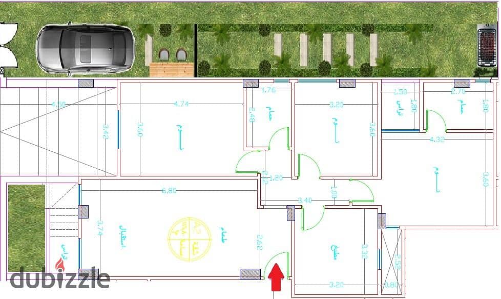 شقة 155م ارضى  امامى دبل فيس على شارع وجاردن فى المنطقة الخامسه عمارات قريب من شارع الحرية وكمبوند حسن علام استلام سنه ونصف من المطور مباشر بتسيهلات 0