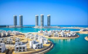 8,000,000 ج.م شاليه للبيع جاهز للمعاينه دبل فيو علي البحر واللاجون متشطبه الترا سوبر لوكس برايم لوكيشن بجوار ابراج العلمين alamine city edge في مزارين mazarine