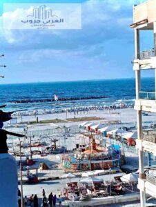 970,000 ج.م شقه في الإسكندرية شاطئ النخيل ثالث نمره من البحر مباشر