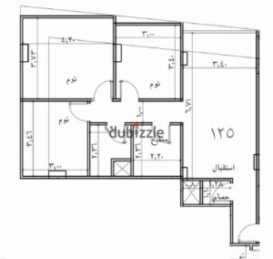 1,750,000 ج.م شقة مميزة بالبوابة الأولى بالقرب من جميع الخدمات