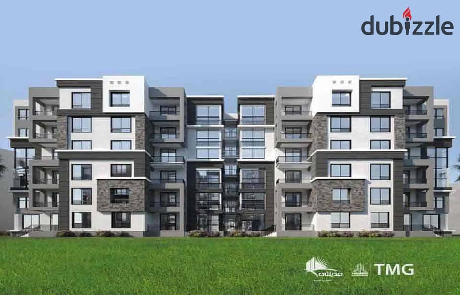 شقه للبيع في مدينتي 140م ( طلعت مصطفي ) B12 - خالصه - بحري -موقع مميز بسعر لقطه 0