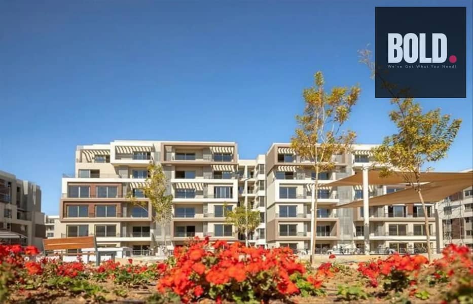 شقة غرفتين ماستر للبيع في باديا بالم هيلز موقع مميز Apartment for sale in Badya Palm Hills, 6 October 0