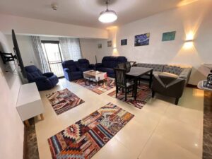 50,000 ج.م دوبلكس للإيجار مفروشة فى كمبوند بورتو نيو كايرو