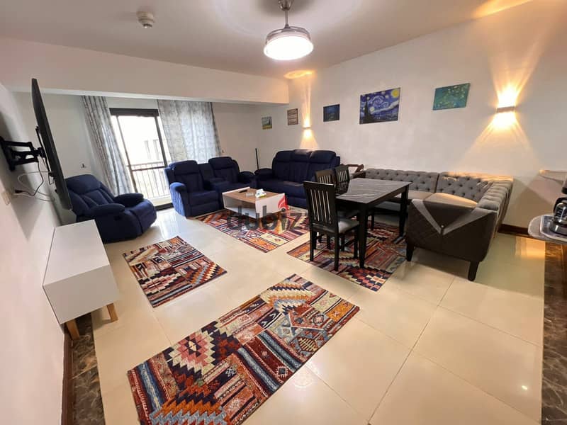 دوبلكس للإيجار مفروشة فى كمبوند بورتو نيو كايرو 0