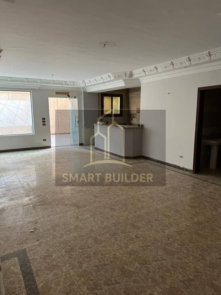 شقة بيزمنت مع مساحة خارجية للايجار الاداري في البنفسج فيلات التجمع الاول تشطيب سوبر لوكس موقع متميز جدا يصلح لاي نشاط خفيف 0