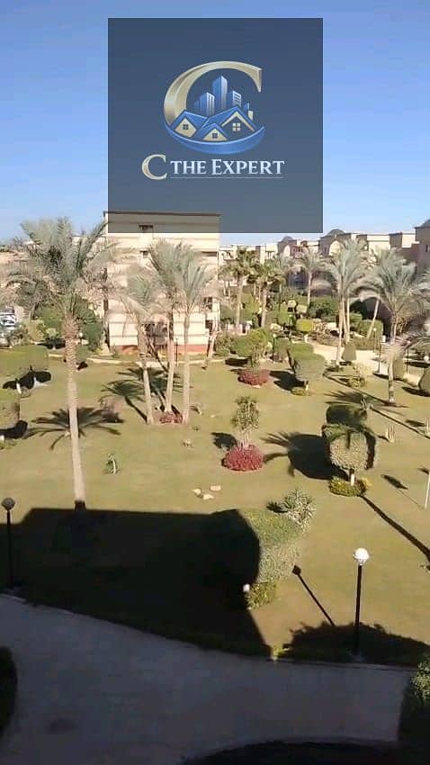 شقة للإيجار فيو وايد جاردن مطبخ وتكييفات 3 غرف جاهزة للسكن الدور الثالث اسانسير في الرحاب - المرحلة الرابعة Al Rehab - Phase 4 0