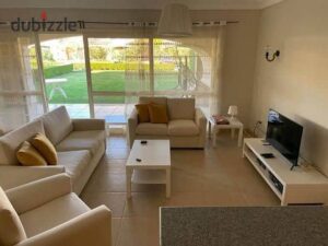 8,450,000 ج.م باقل مقدم وتقسيط علي 10 سنين شاليه للبيع صف اول علي ابحر متشطب بالكامل بالتكييفات و المطبخ في تلال العين السخنه telal sokhna