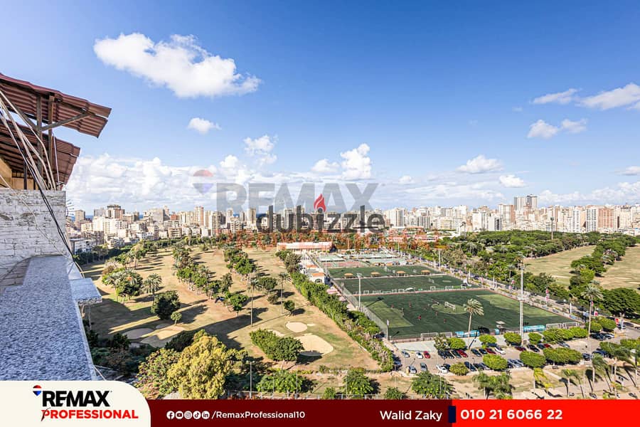 شقة للبيع 400 م سبورتنج ( خطوات من نادي سبورتنج ) 0