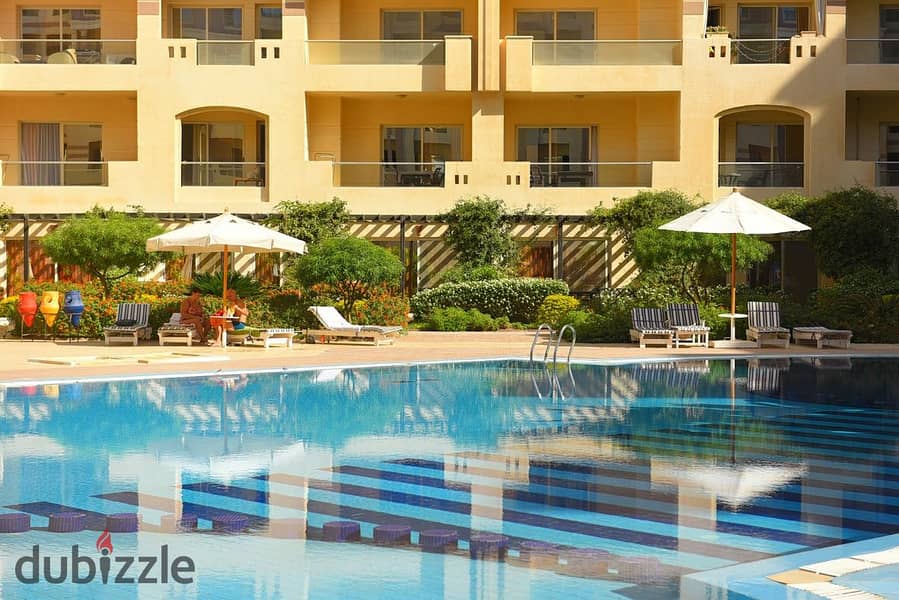 شقة غرفتين نوم بإطلالة على حمام السباحة – فلورنزا، الغردقة 0