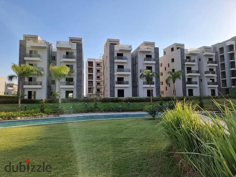 شقه بالجاردن للبيع 138 متر كمبوند صن كابيتال - حدائق اكتوبر - استلام فورى - بمقدم 10% 0