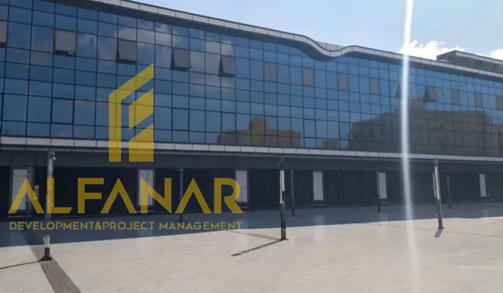 مكتب للإيجار إداري راقي داخل مول ذا ليدج في التجمع الخامس 0