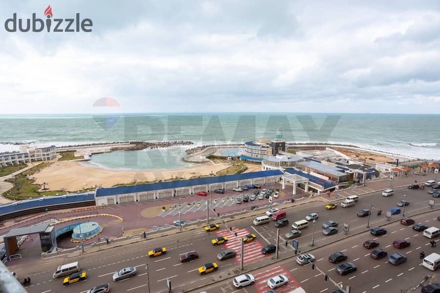 شقة للبيع 160 م رشدي (على البحر مباشرا) 0