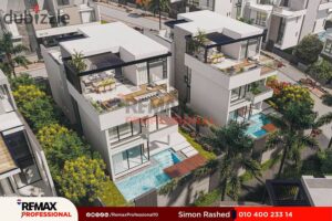 25,332,750 ج.م فيلا توين هاوس للبيع اليكس ويست فيو مفتوح تسهيلات للسداد