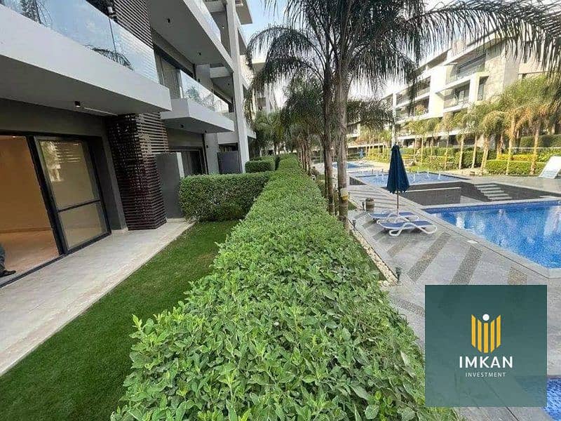 دوبلكس للبيع 328م فيو على جاردن و Water features لوكيشن مميز على طريق السويس بخصم كاش 20% 0