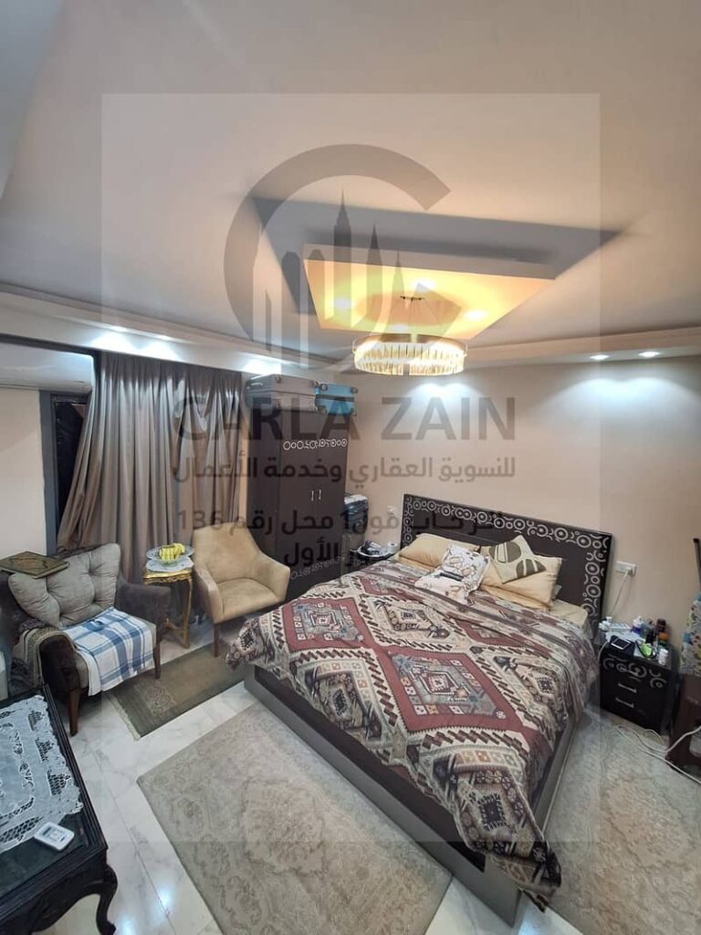 شقة للبيع بالرحاب 2 دور أرضي مرتفع تشطيبات خاصة 2 غرفة نوم (منهم غرفة ماستر) 0