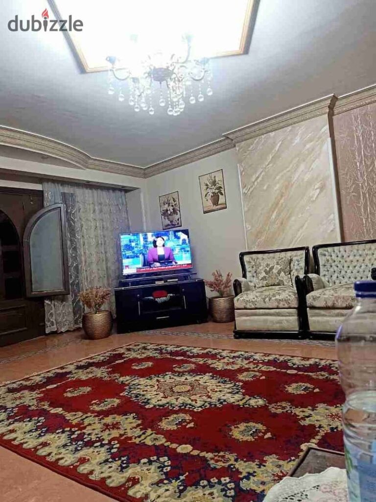 شقه مفروشه للايجار كورنيش المعادي صف الثاني بالقرب من مستشفى السلام الدولي 0