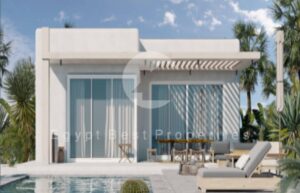 10,000,000 ج.م 5%مقدم شاليه متشطب للبيع صف اول باطلاله علي البحر واللاجون في موقع مميز في سوماباي