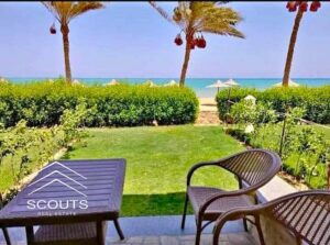 5,975,000 ج.م شالية بجاردن للبيع استلام فوري صف اول علي البحر مباشرة في العين السخنة متشطب بالكامل اطلالة مميزة لوكشن مميز دقائق من بورتو السخنة Ain Sokhna