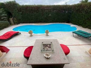 165,000 ج.م فيلا منفصله w ايجار مفروش بحمام سباحة