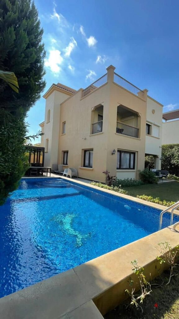 فيلا 391م بحمام سباحة خاص تشطيب فاخر فيو مفتوح بحري | ميفيدا 0