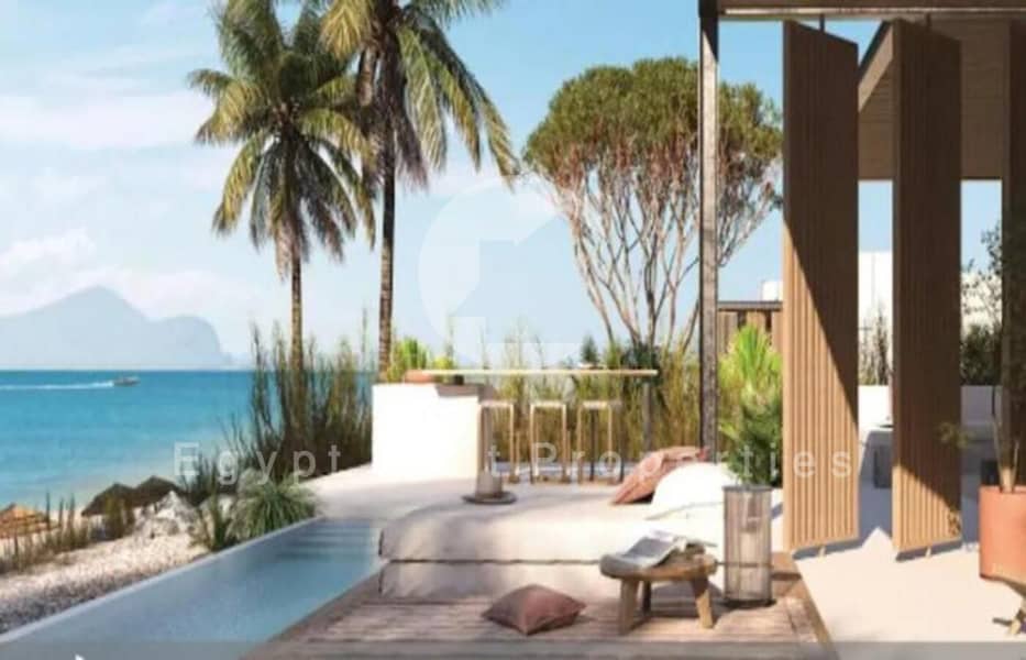 بدون مقدم وباقل سعر امتلك الان شاليه متشطب باطلاله علي البحر واللاجون في الجونه الجديده 0