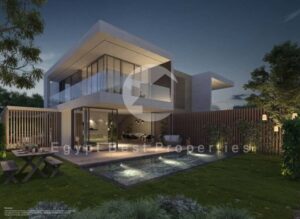 65,000,000 ج.م فيلا فاخره للبيع بموقع مميز واطلاله بانوراميه كامله استلام فوري شايفه اهرامات بالكامل في سوان ليك ويست بالتقسيط علي 7 سنين