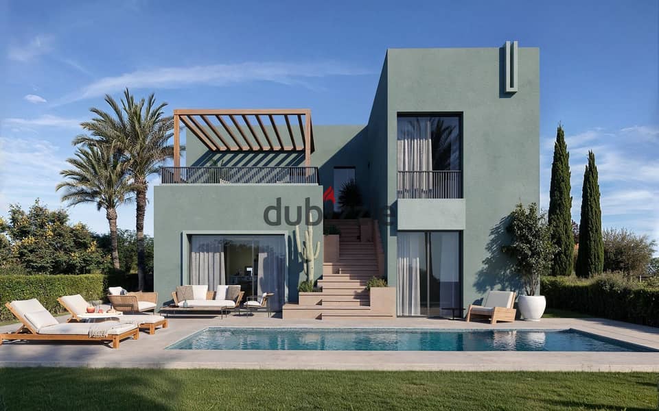 فيلا ستاندالون بداخل مكادي هايتس بجوار مراسي ريد وسوما باي ودقايق من مطار الغردقة صف اول بحر ب أقل مقدم 0