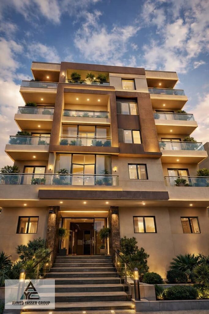 شقة للبيع فى الهضبة العليا 0