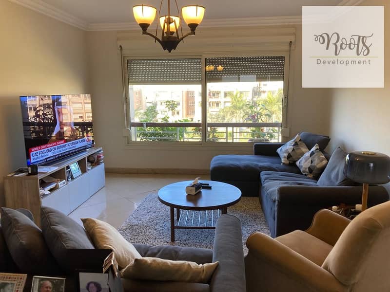 للايجار شقة 196 متر تطل على ملاعب جولف و النادى بالتكييفات والمطبخ والاجهزة فى كارنال بارك نيو جيزة - 6 اكتوبر Apartment golf and Park view with AC/s 0