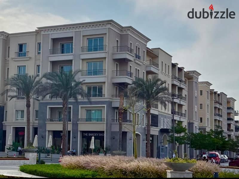 شقة 3 غرف نوم مفروشة مودرن بالكامل للأيجار في البوليفارد في كمبوند ميفيدا إعمار 0